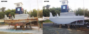 Dustless Blasting - Marine